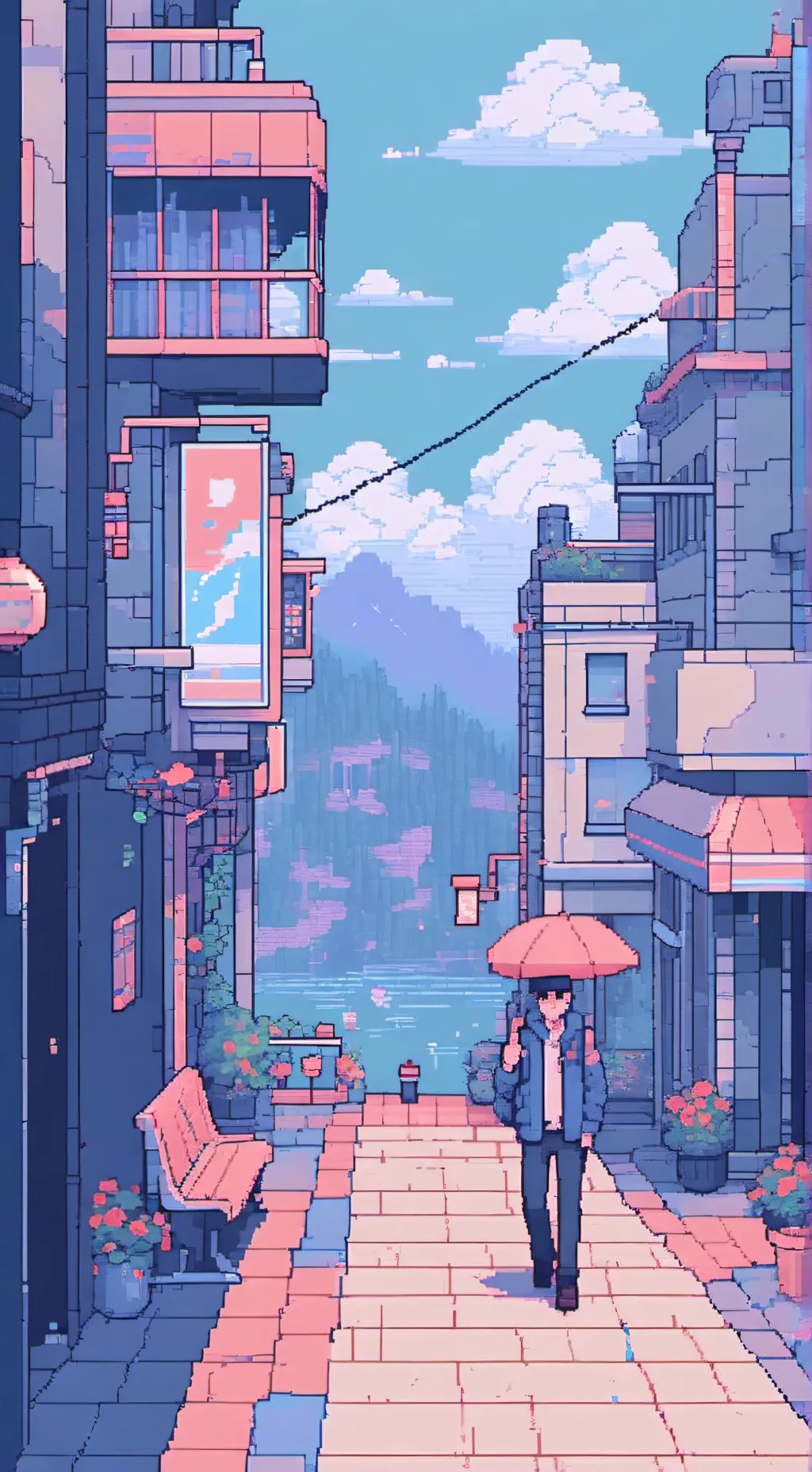 ai character: Taco x pickle background