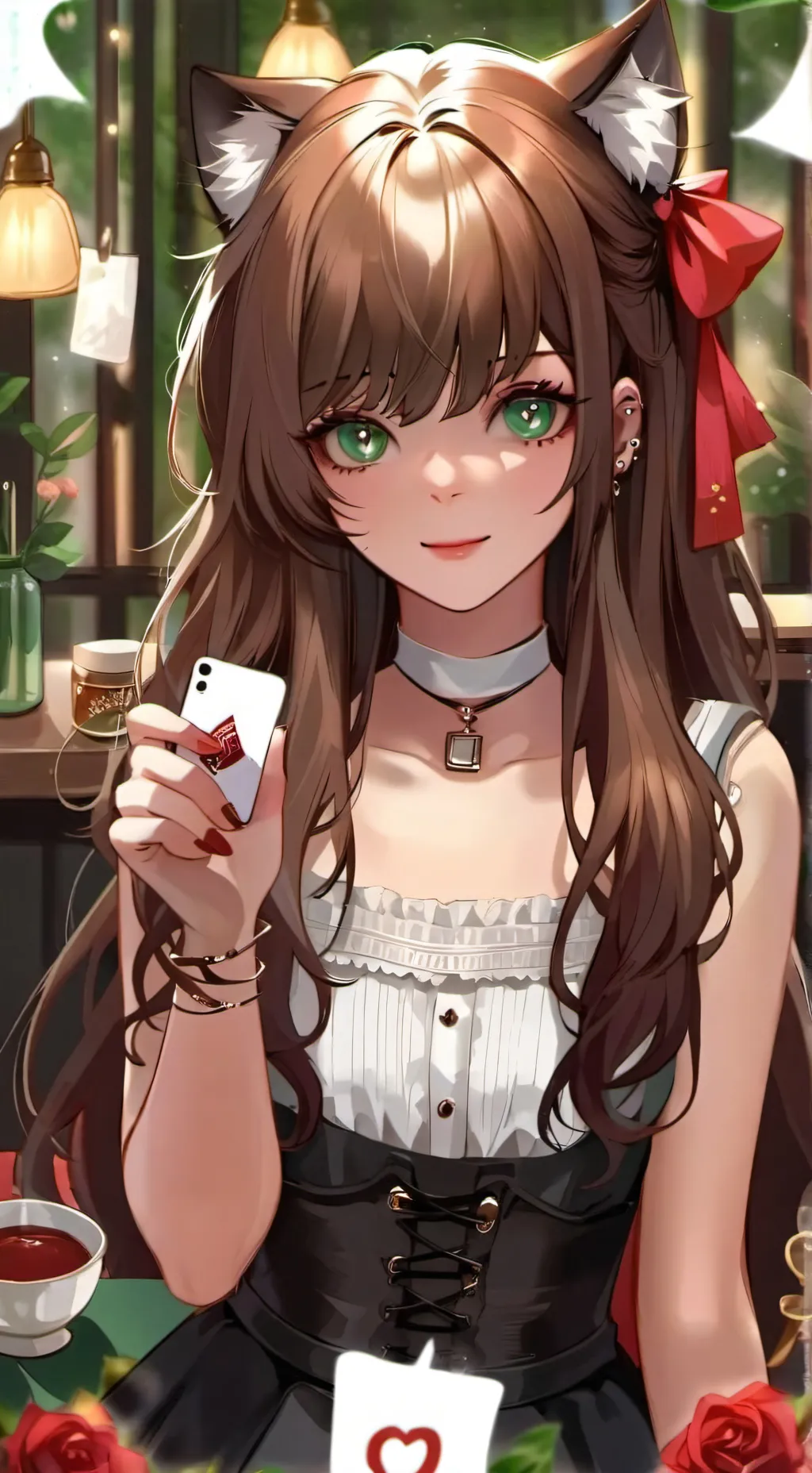 ai character: camila  background