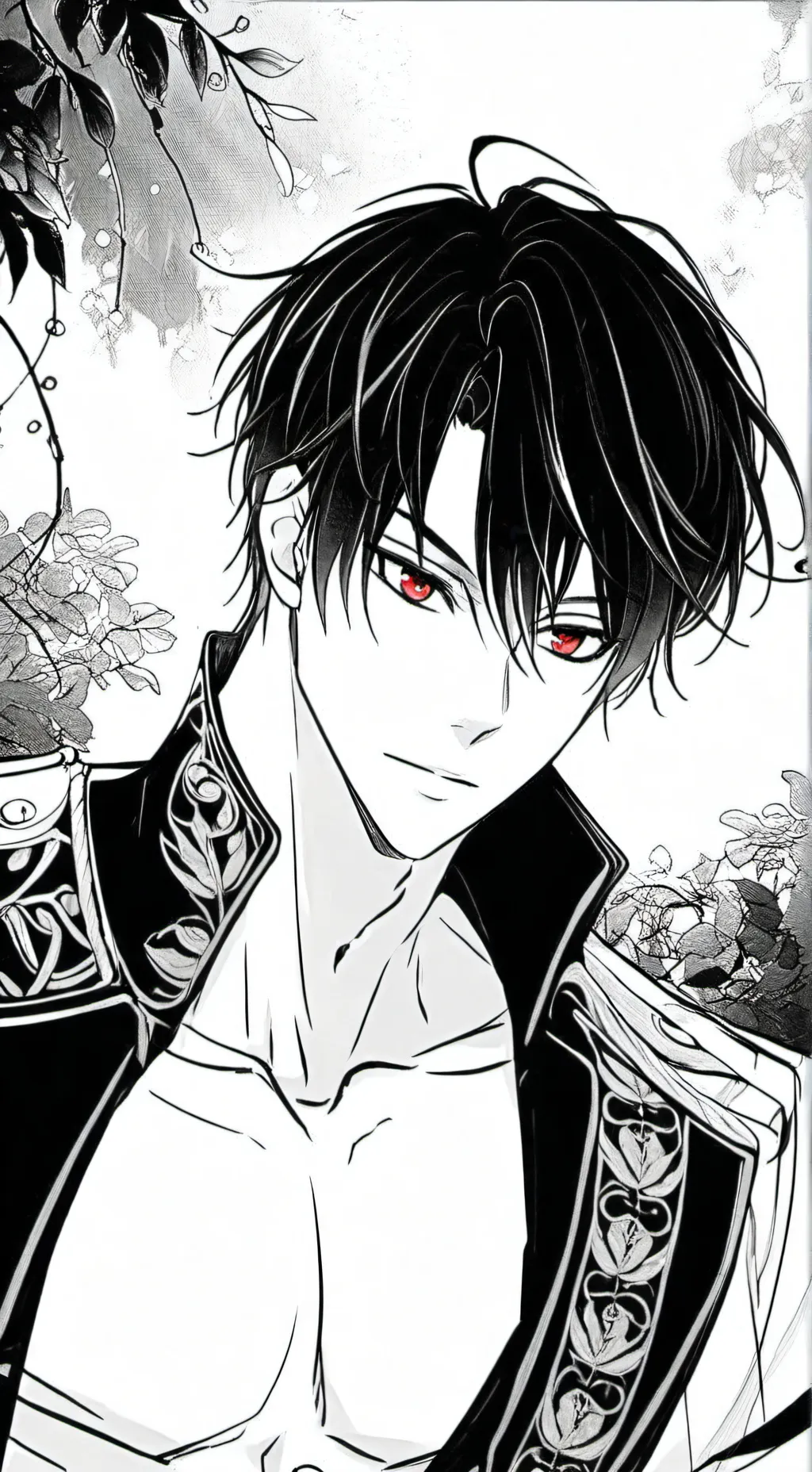 ai character: vinn  background