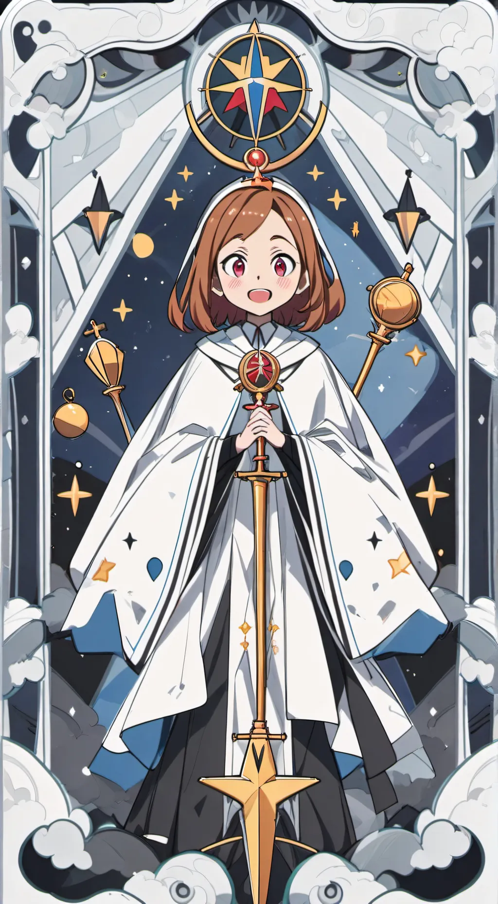 ai character: San Valentín  background