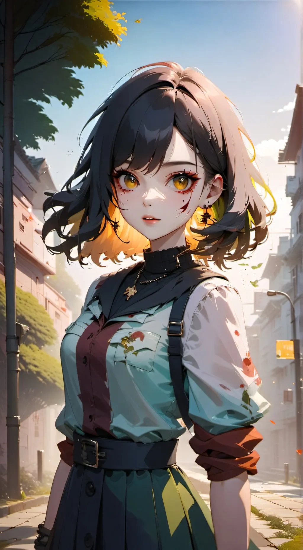 ai character: Fer background