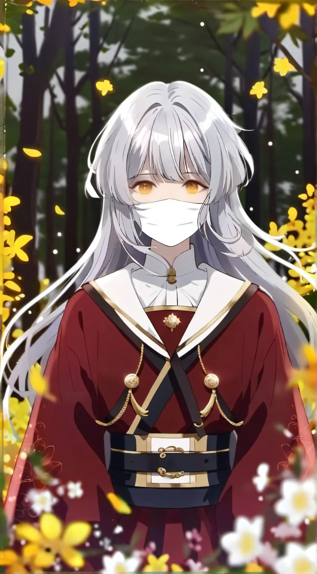 ai character: hazukari misaki~☆ background