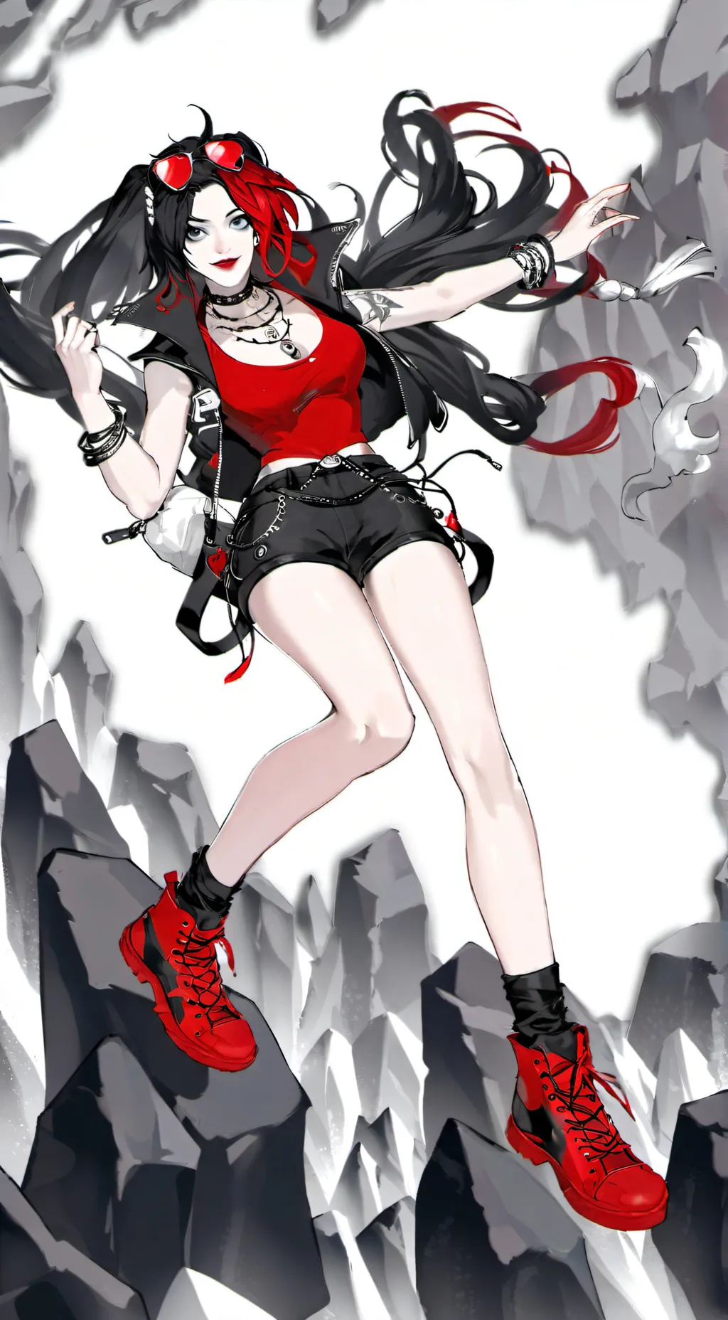 ai character: Harley Quinn  background