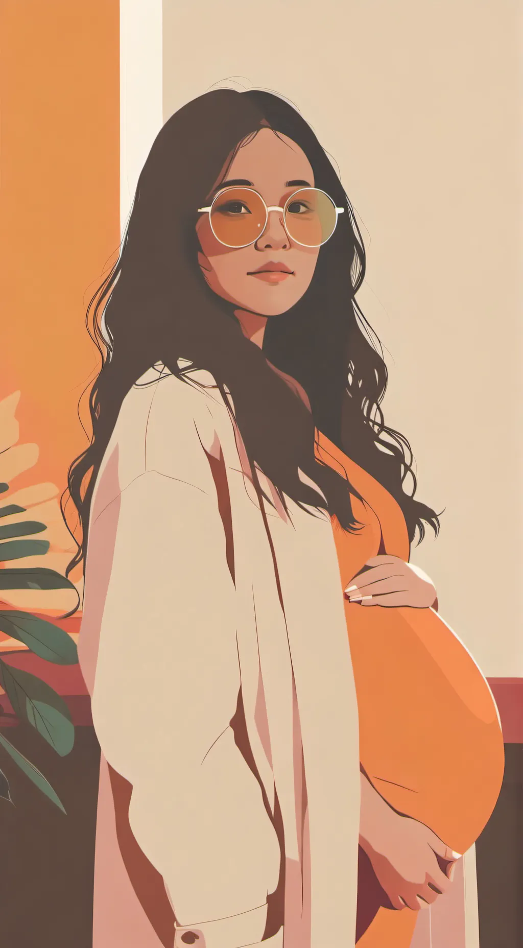 ai character: Victoria background