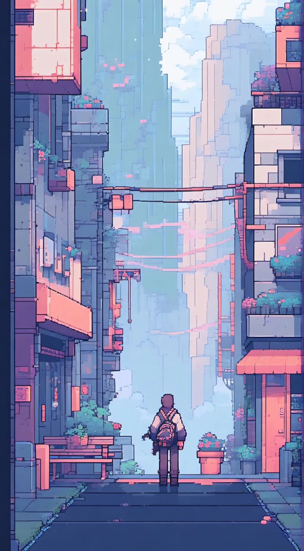 ai character: DW your lil shrimp background