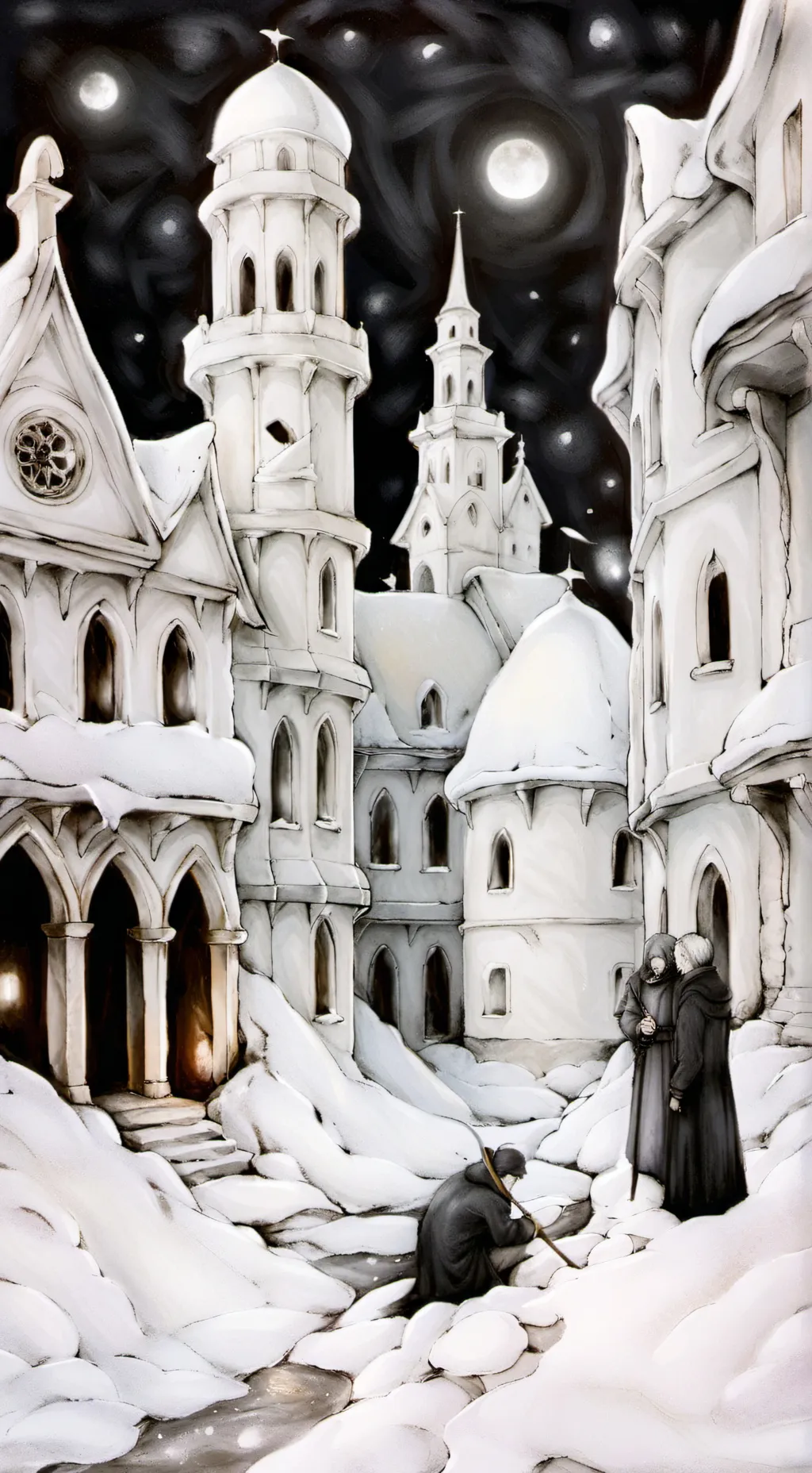 ai character: MD Future + OCs background