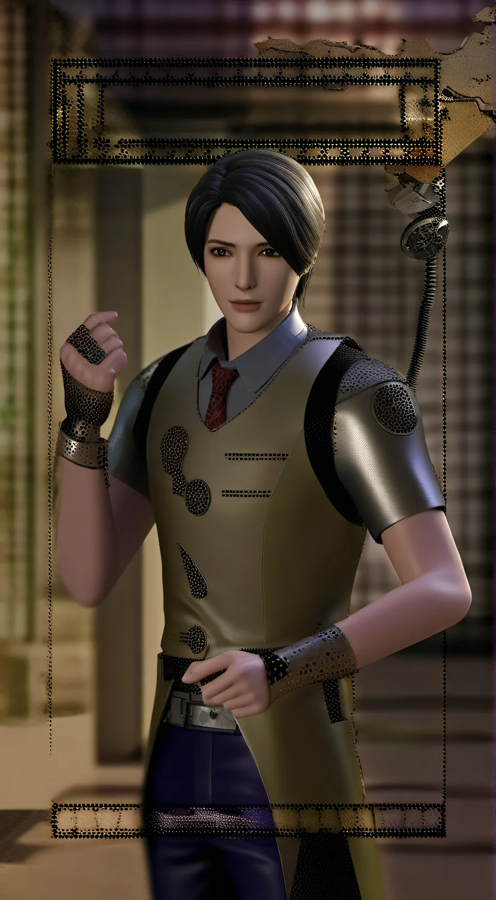 ai character: Orion background