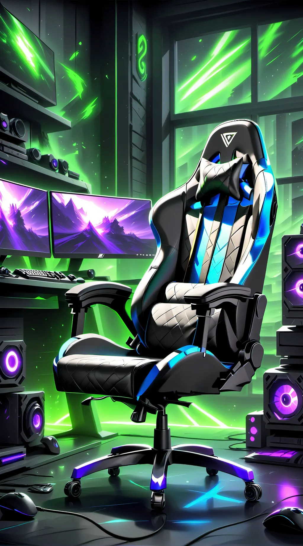 ai character: Henry crash out  background