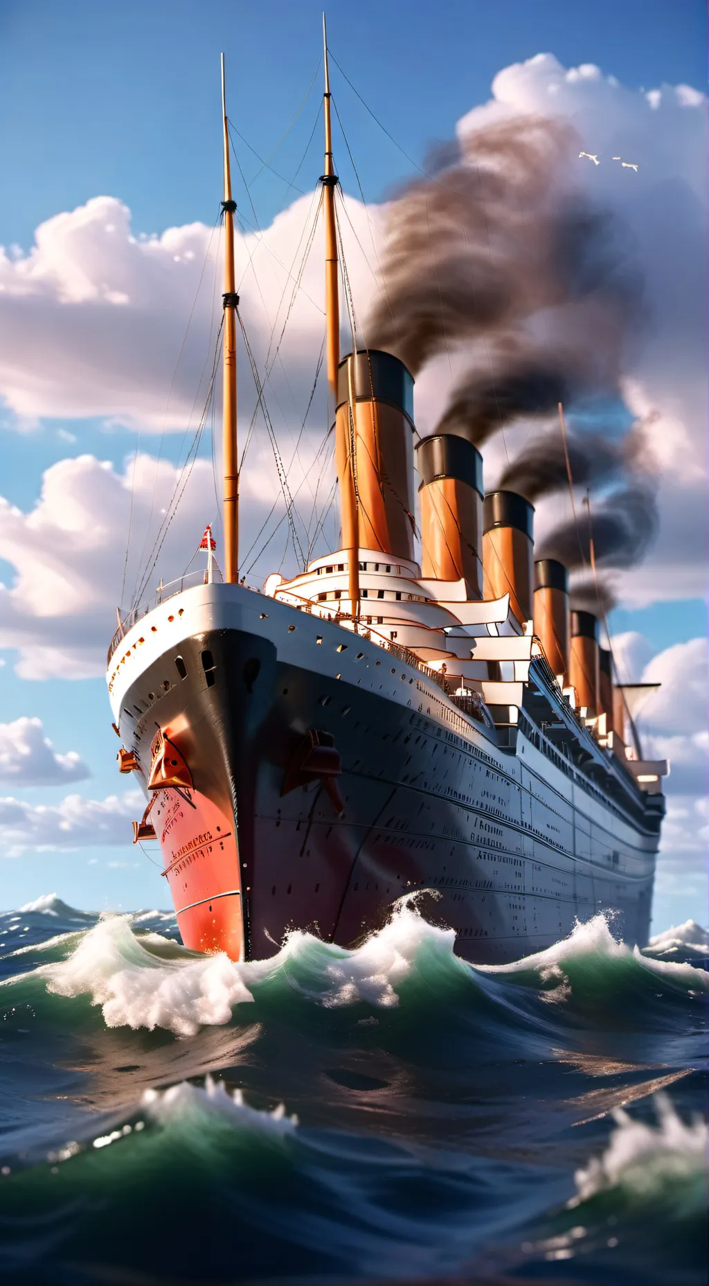 ai character: H.M.H.S. BRITTANIC background