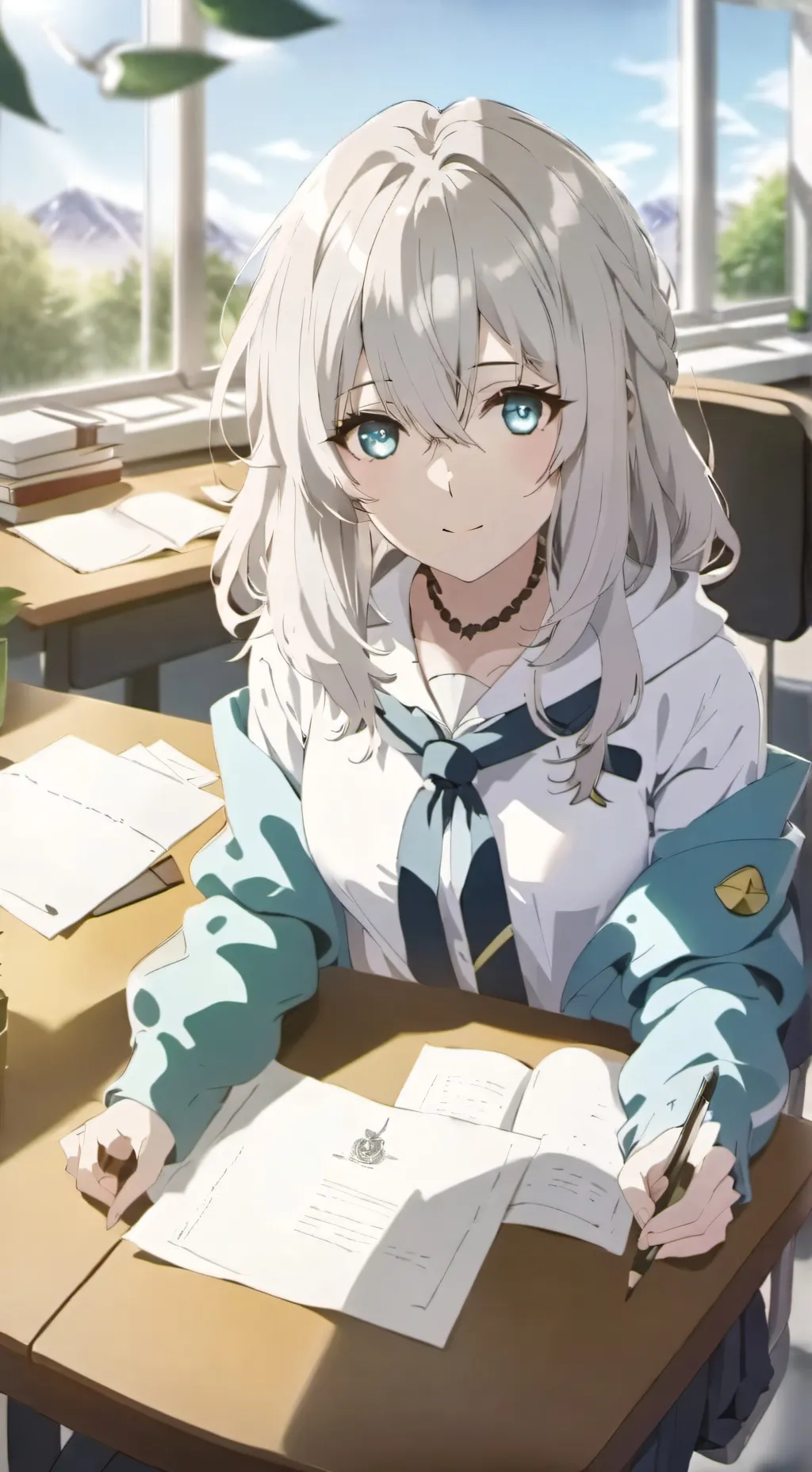 ai character: Emilia background