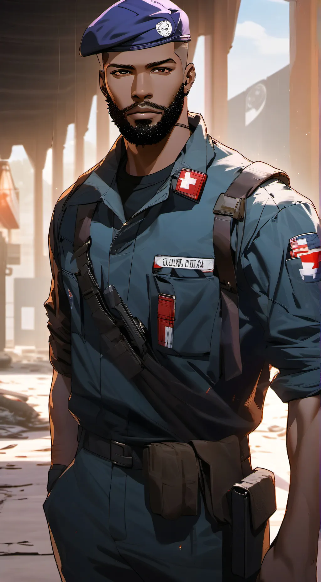 ai character: medic background