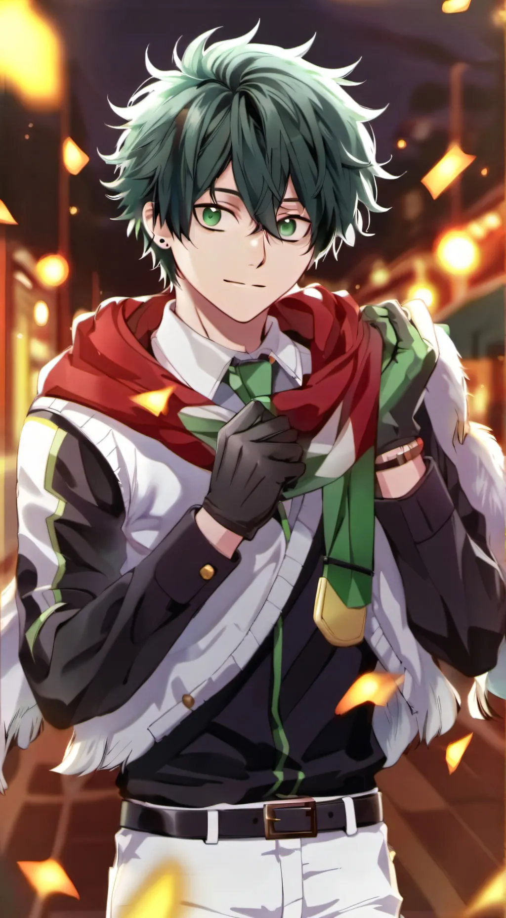 ai character: ●~deku~● background