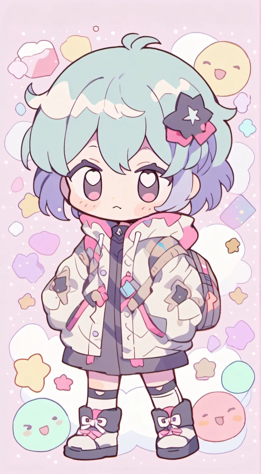 ai character: HASHIRAS!! background