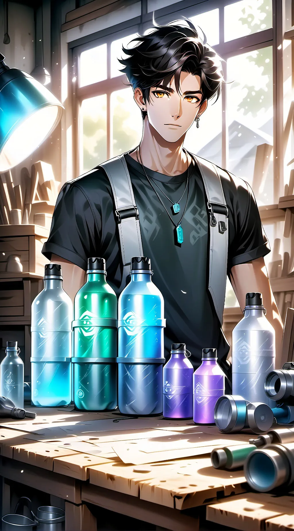 ai character: Ruben's Revolution background