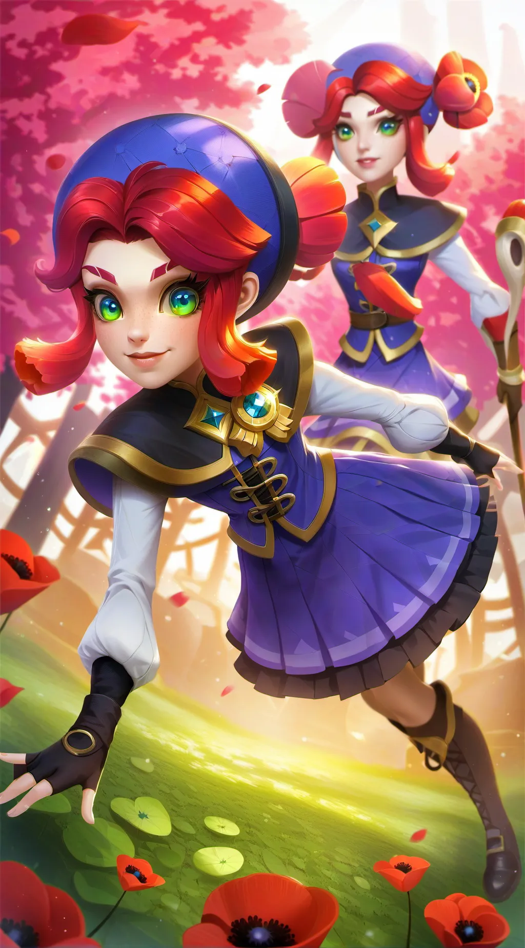 ai character: the two bad twins  background