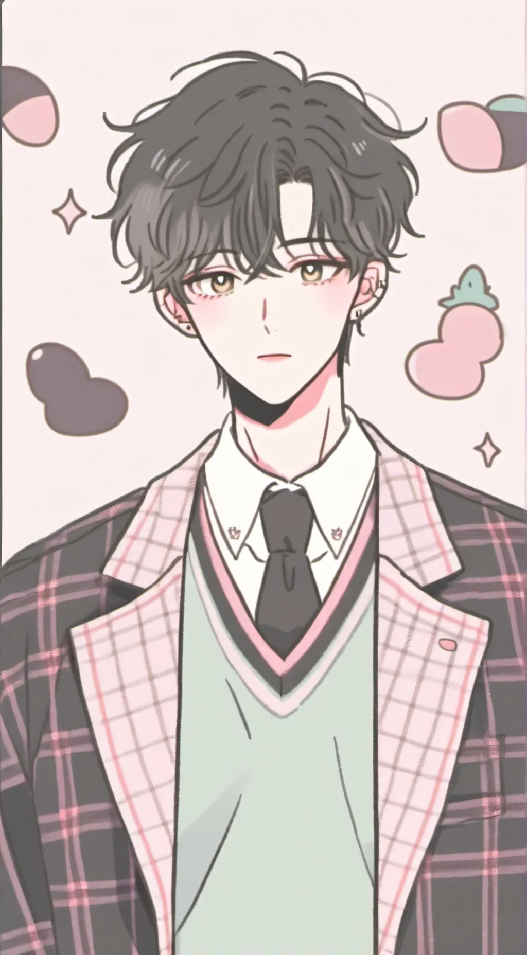 ai character: MHA pick me (boy)  background