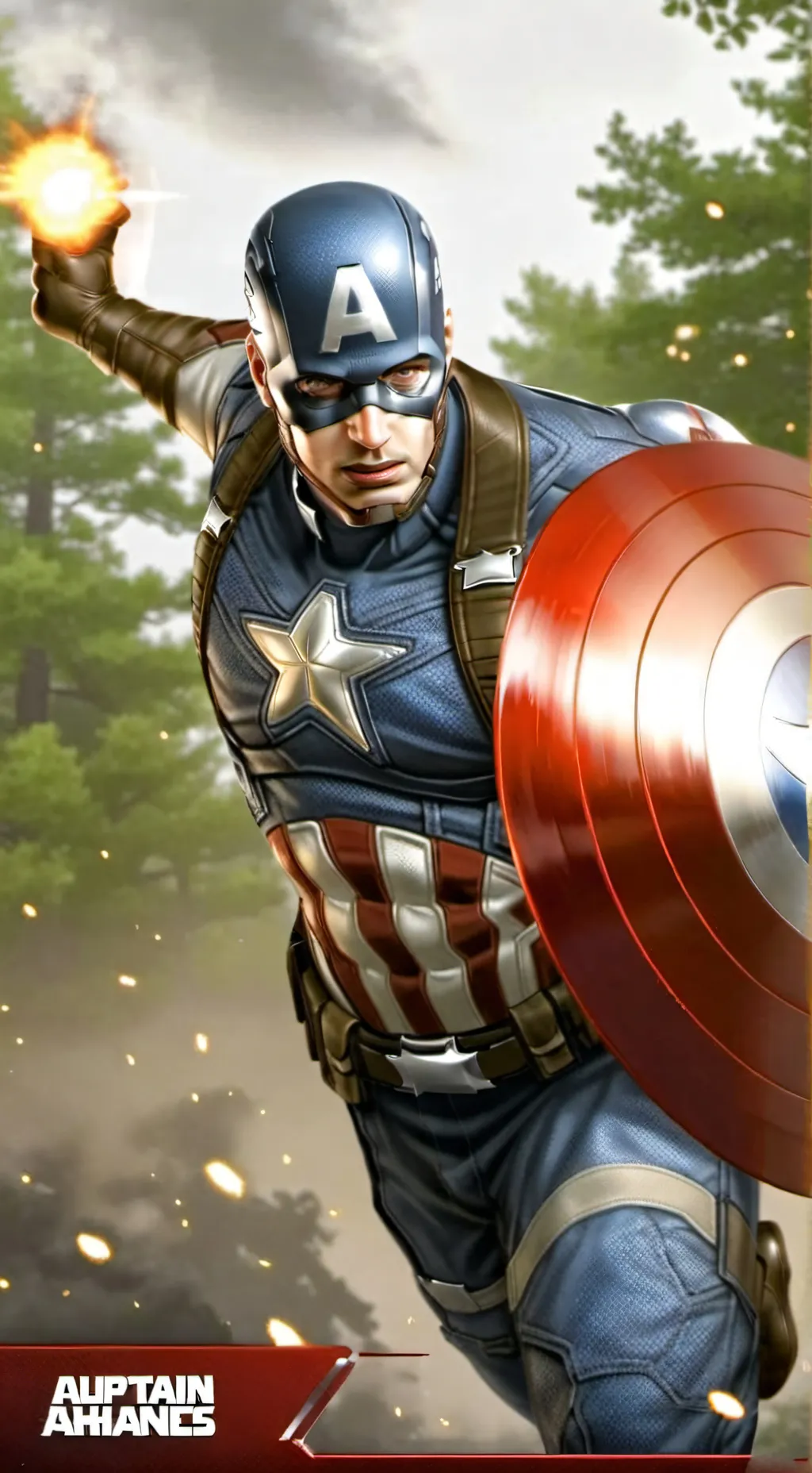 ai character: Steve Rogers background