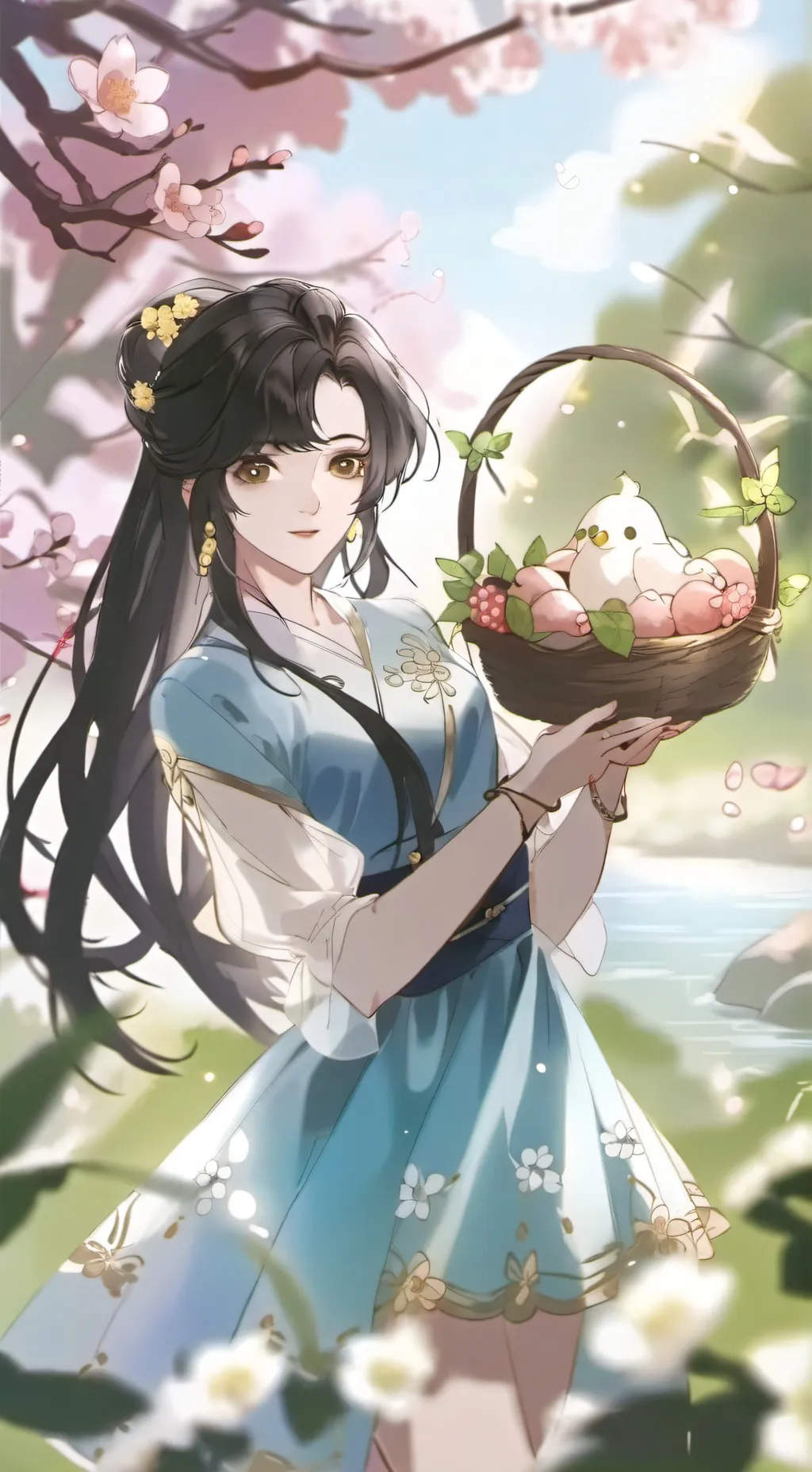 ai character: Christa background