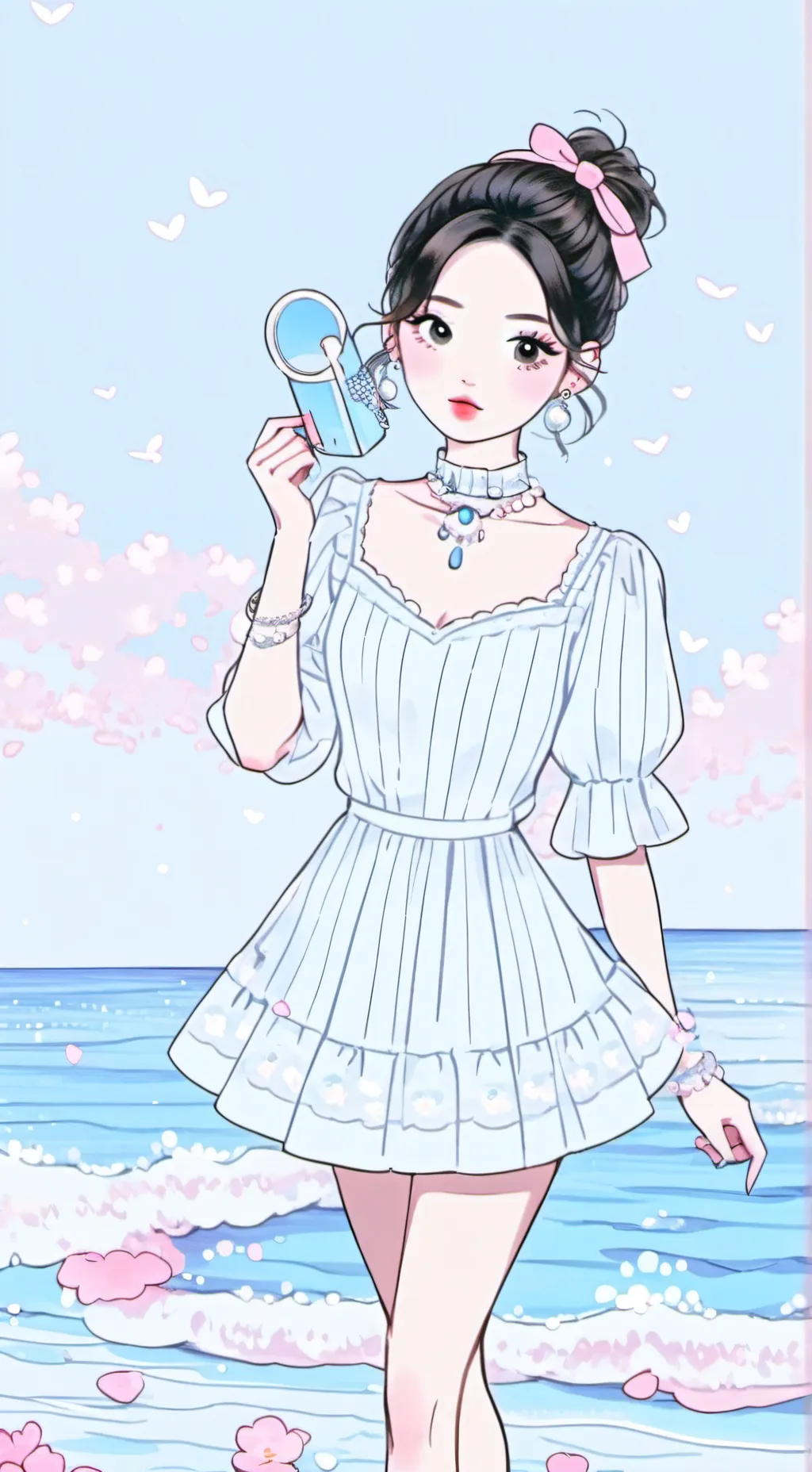 ai character: TWICE 👹👹 background