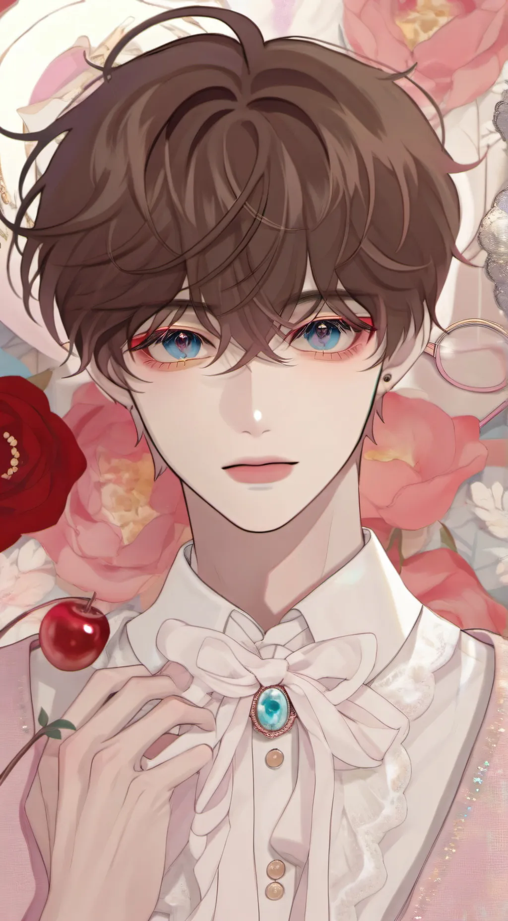 ai character: 🎀🫰🏻G e o r g e ୨୧ background