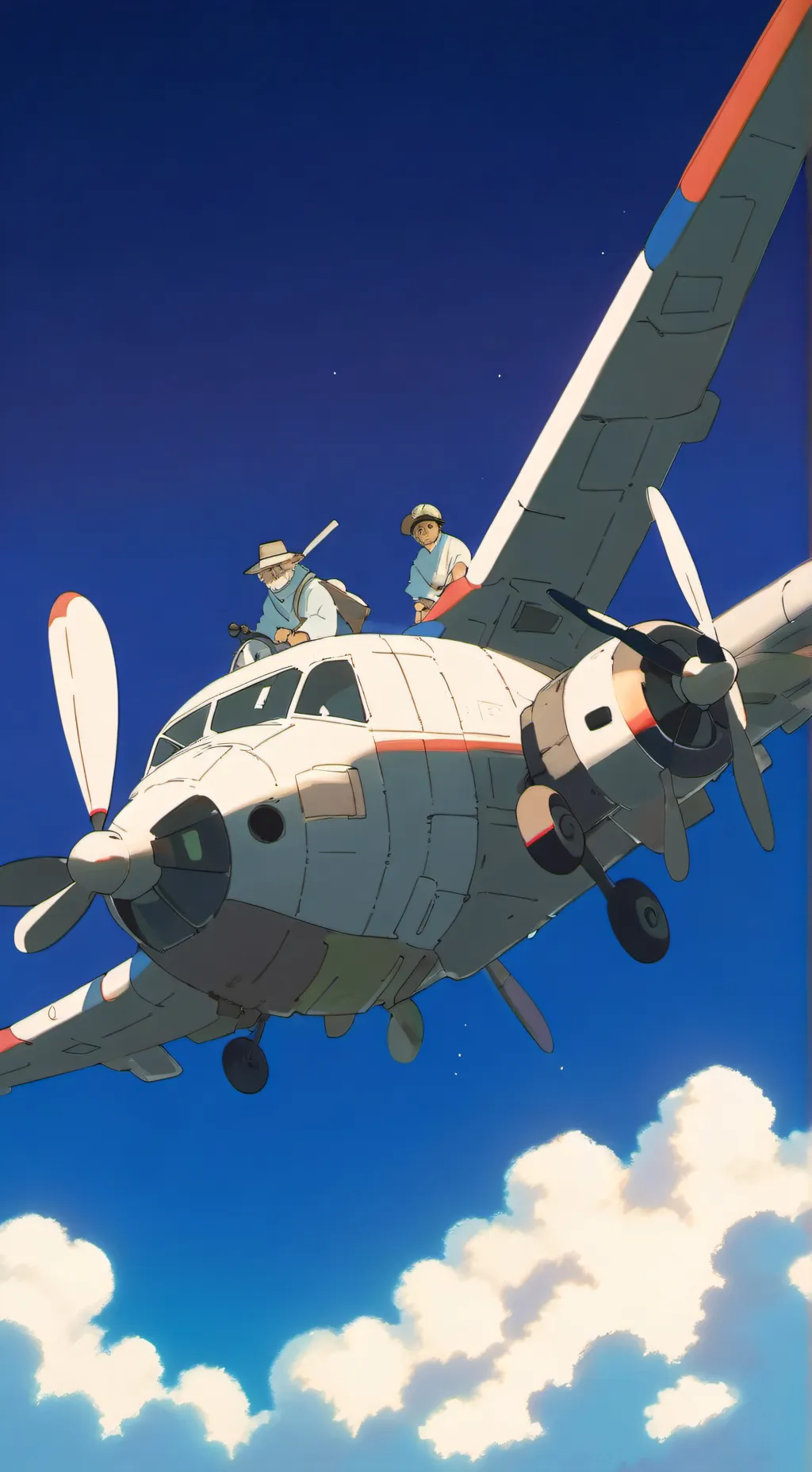 ai character: Announcement!⚠️ background