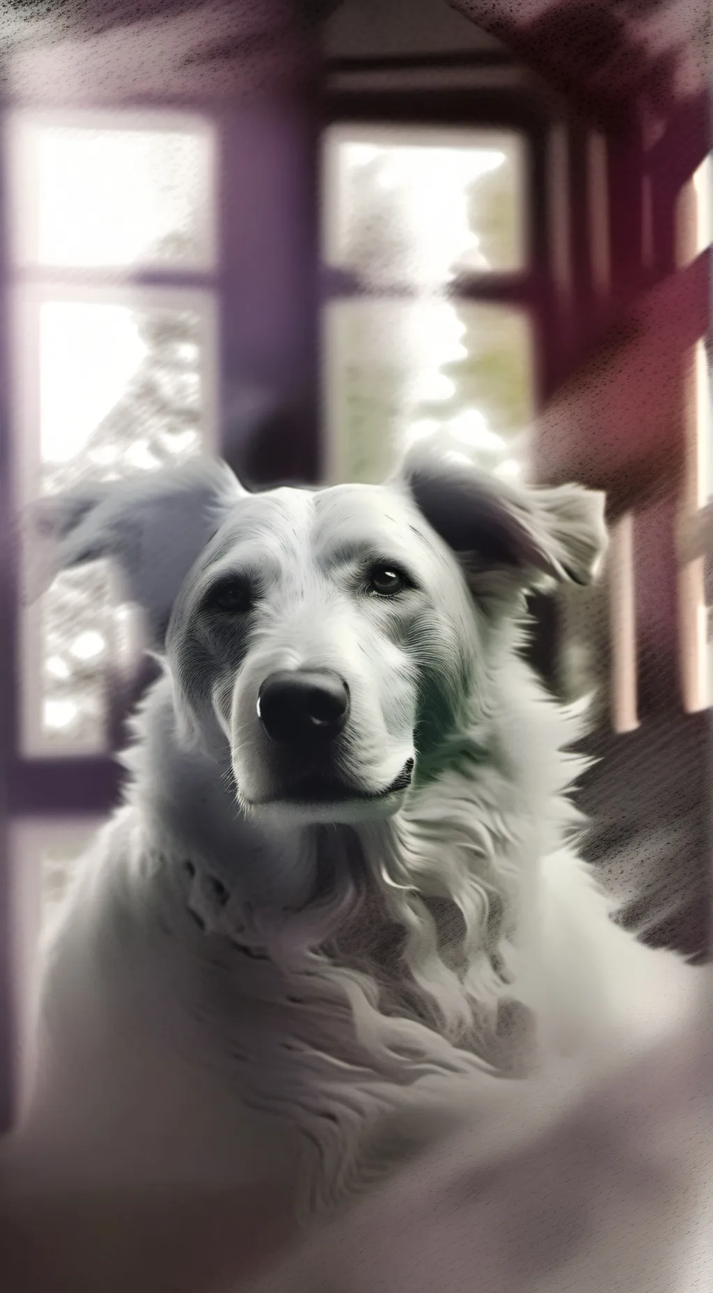 ai character: The ugly dog ￼ background