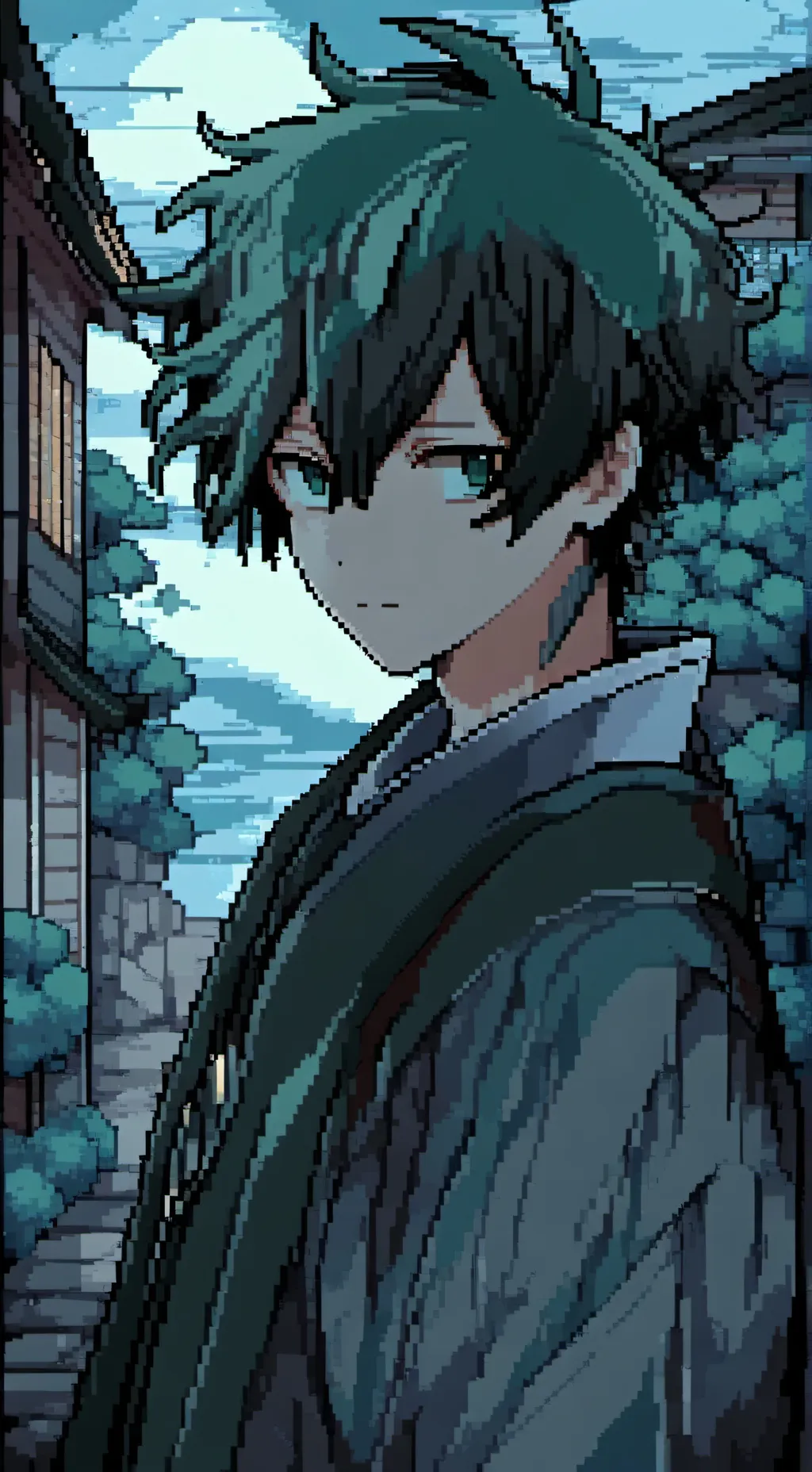 ai character: Bekudeku background