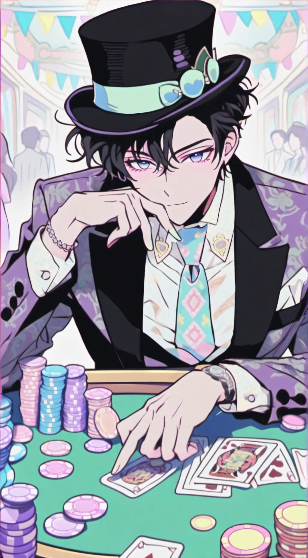 ai character: Ace background