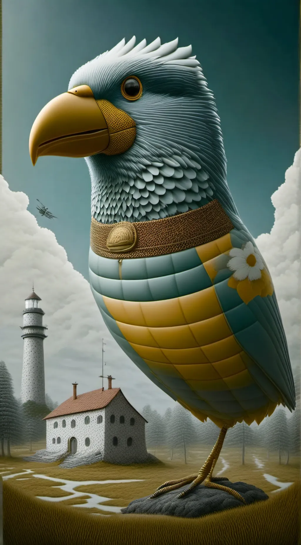 ai character: il tuo uccellino  background