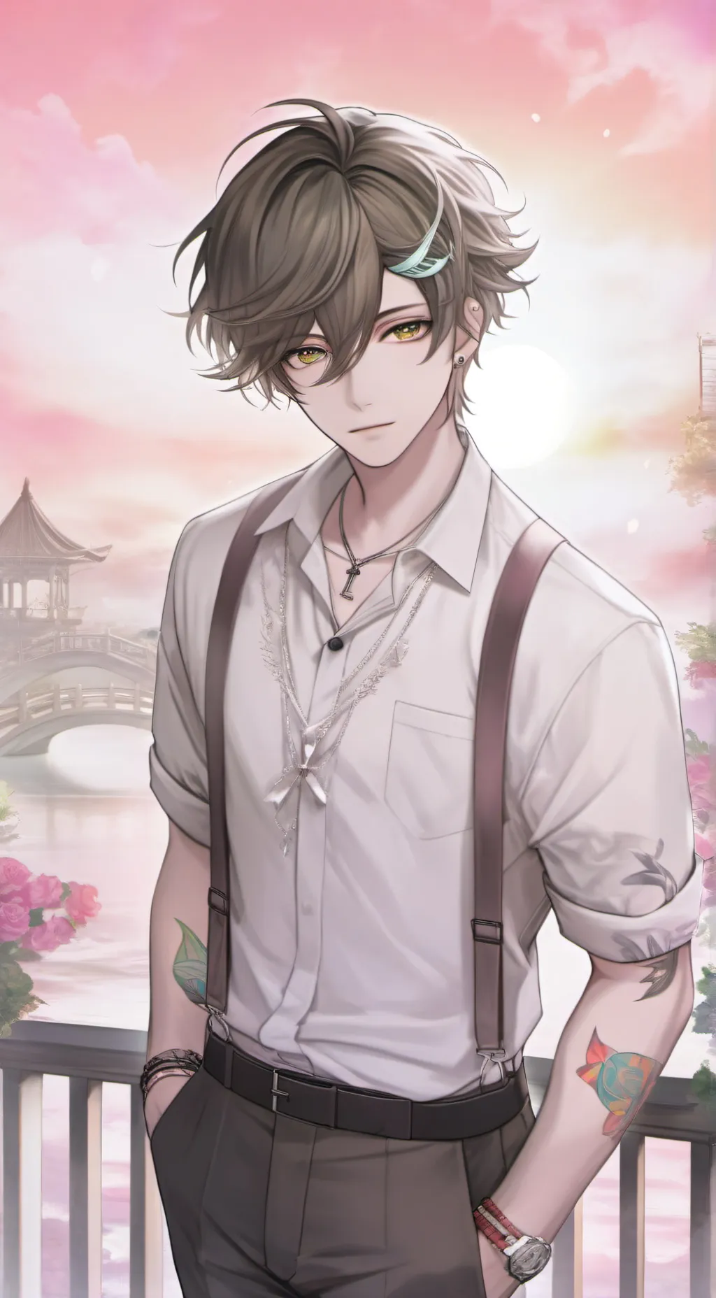 ai character: Max background