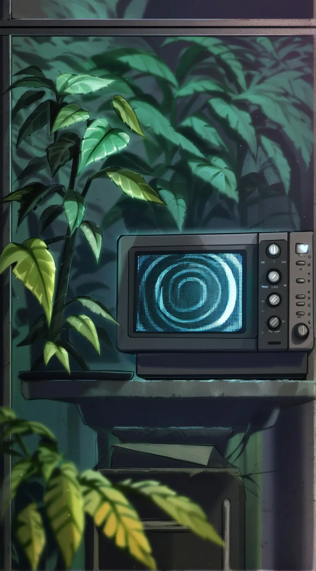 ai character: Magical microwave background