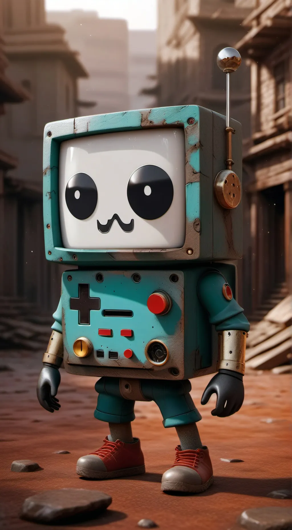 ai character: BMO background