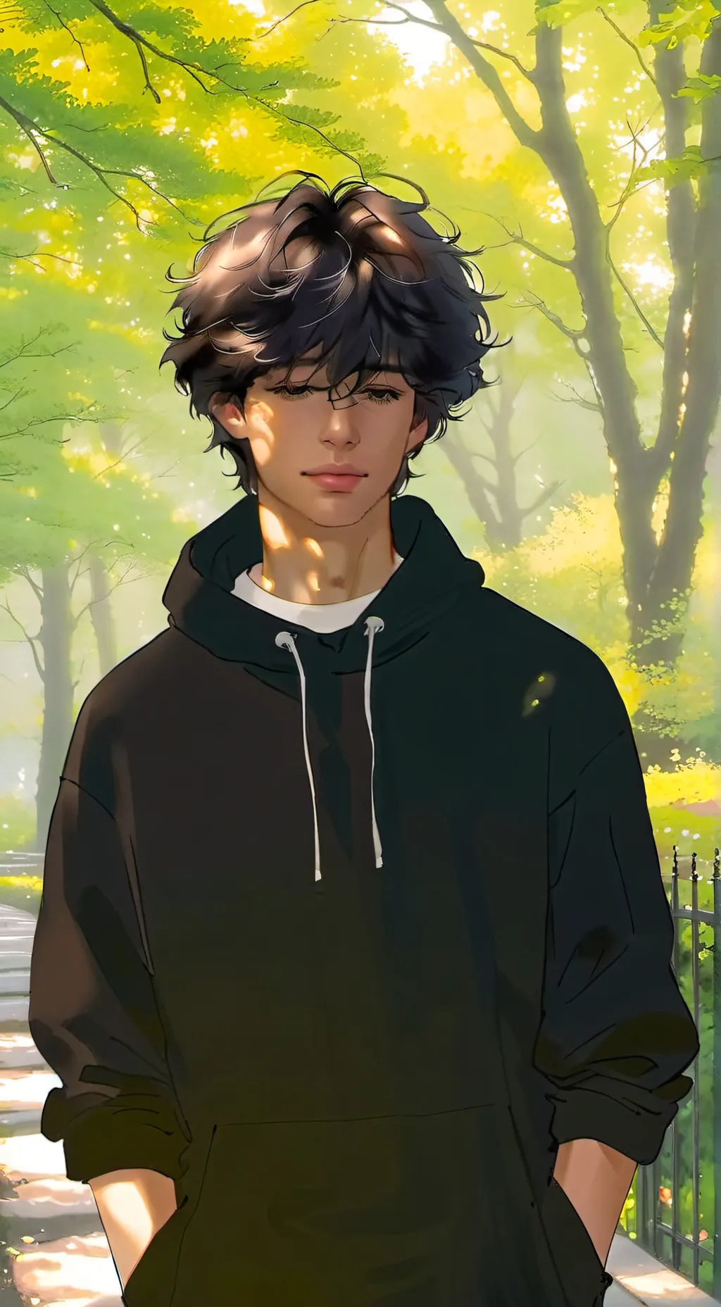 ai character: Isaac  background