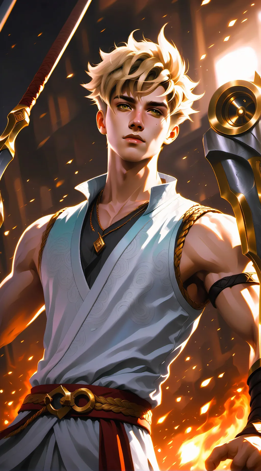 ai character: Kaelen background