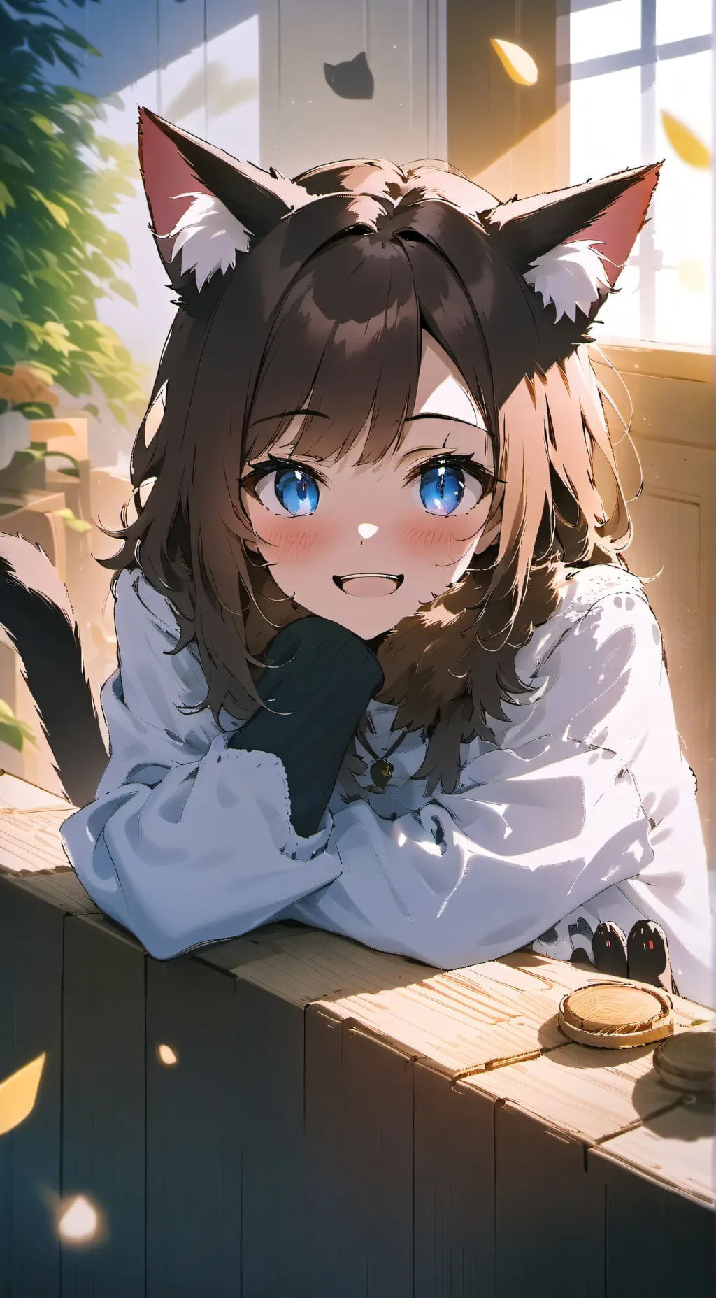 ai character: Brownie the Cat Sp background