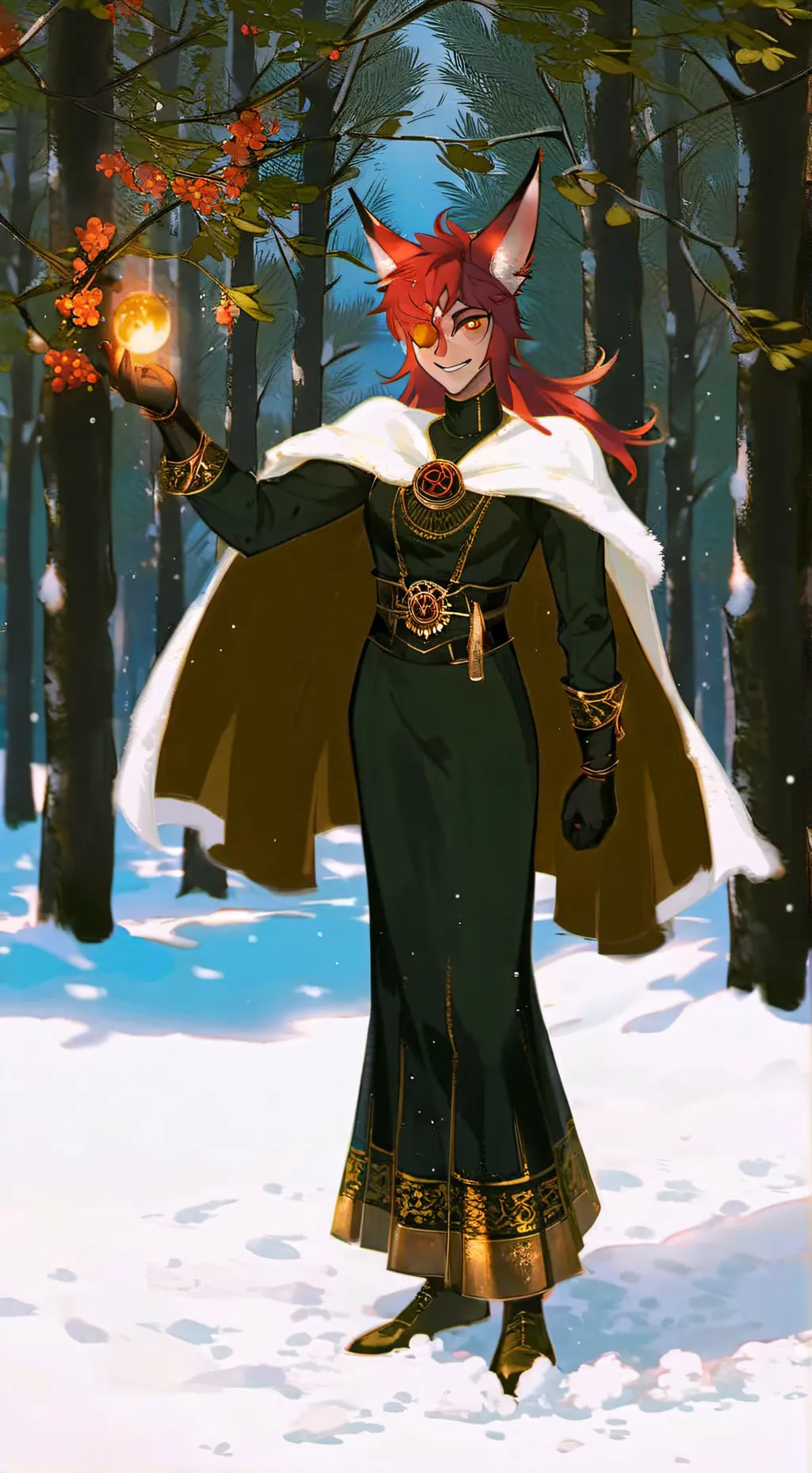 ai character: Алостор background