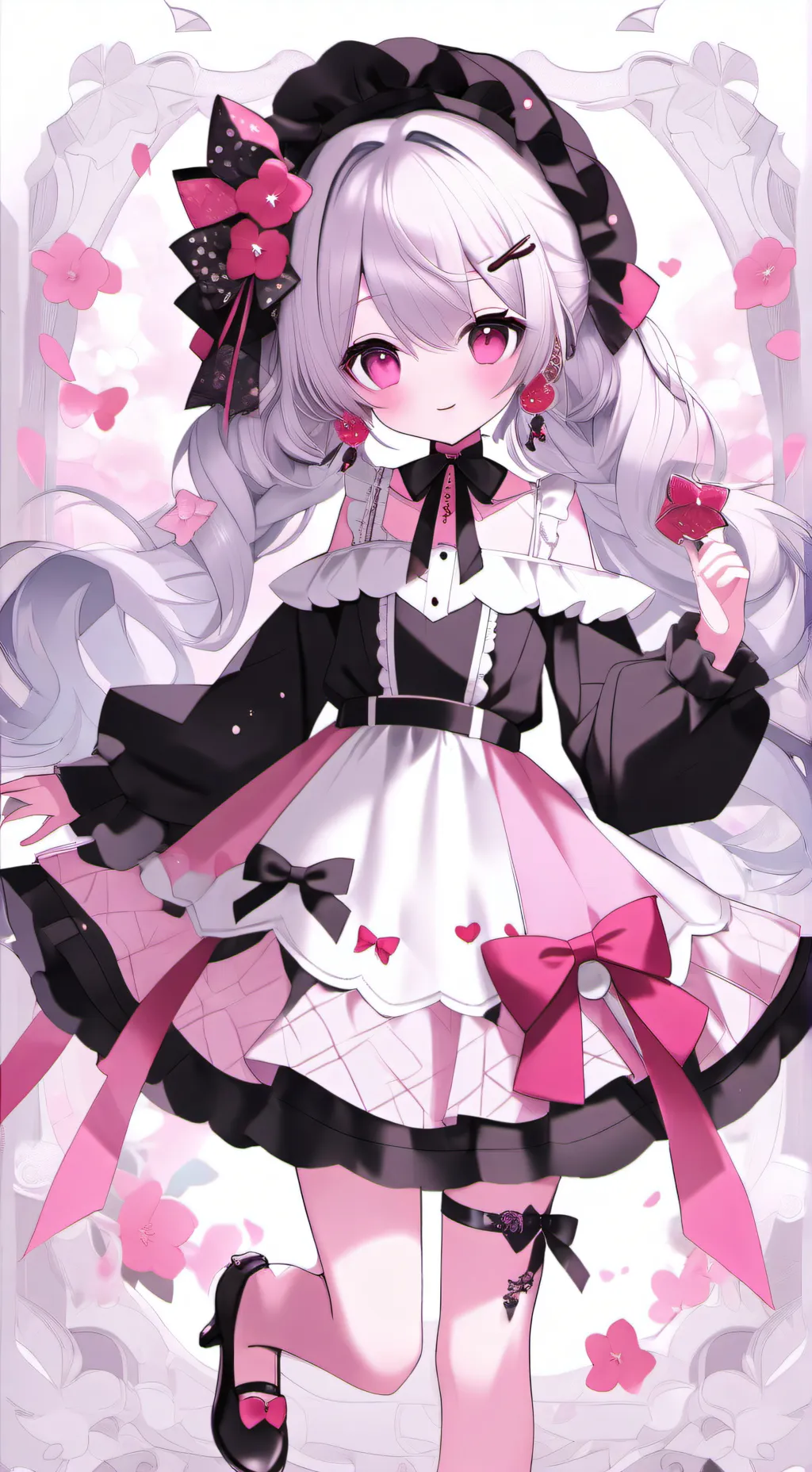 ai character: saori x fabiana background