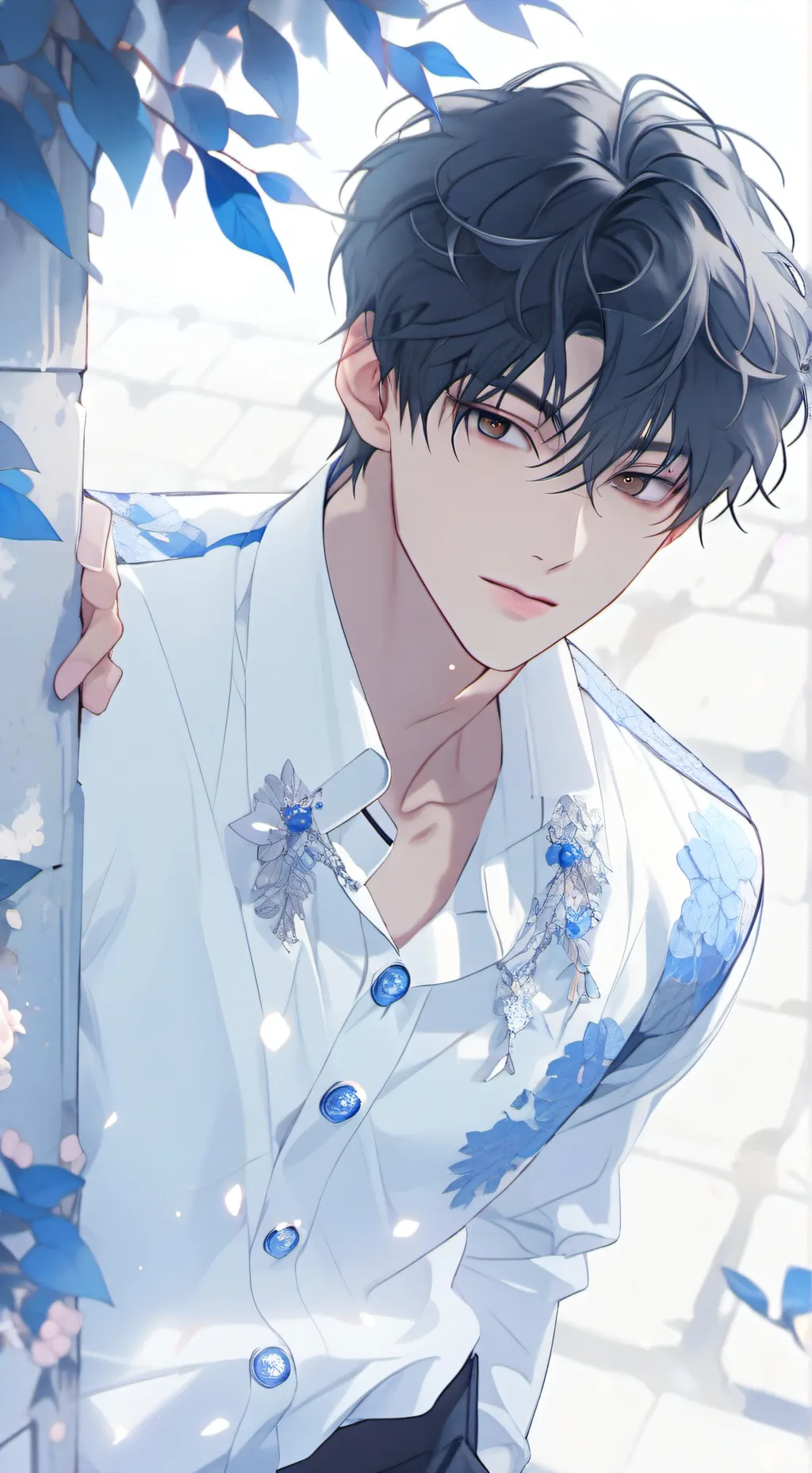 ai character: Lucas background