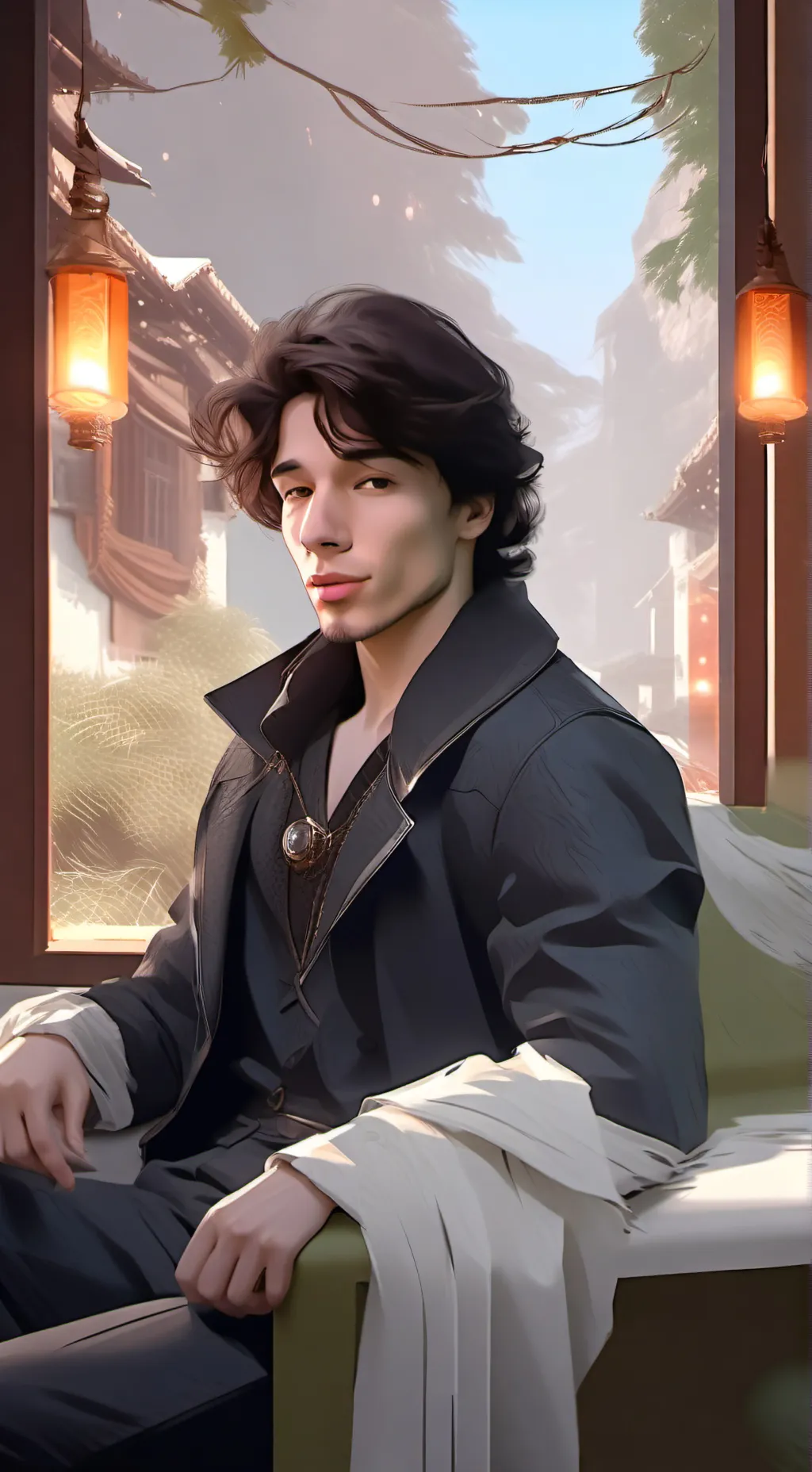 ai character: марк background