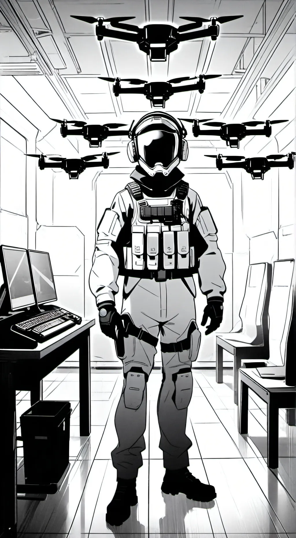 ai character: sergeant Gary background