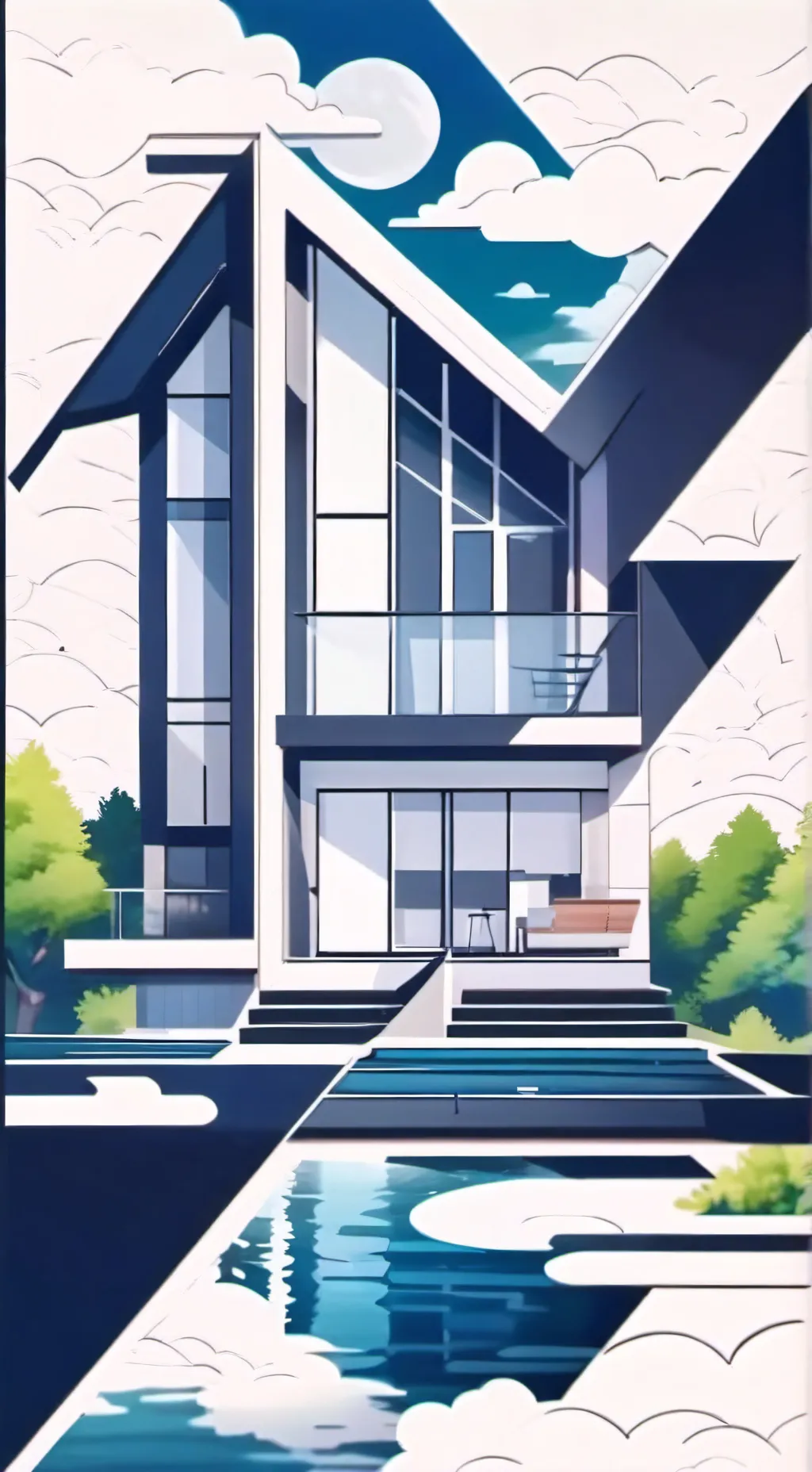 ai character: Your house background