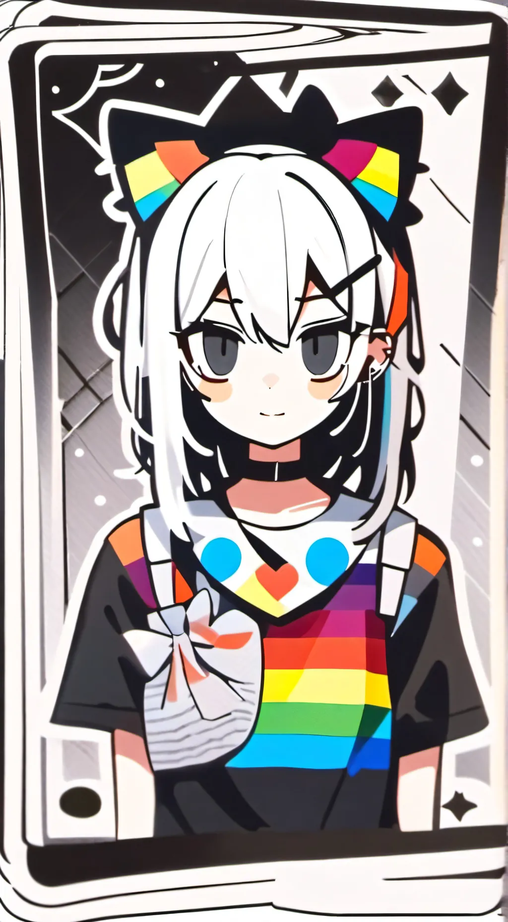 ai character: Rainy(Sprunki) background