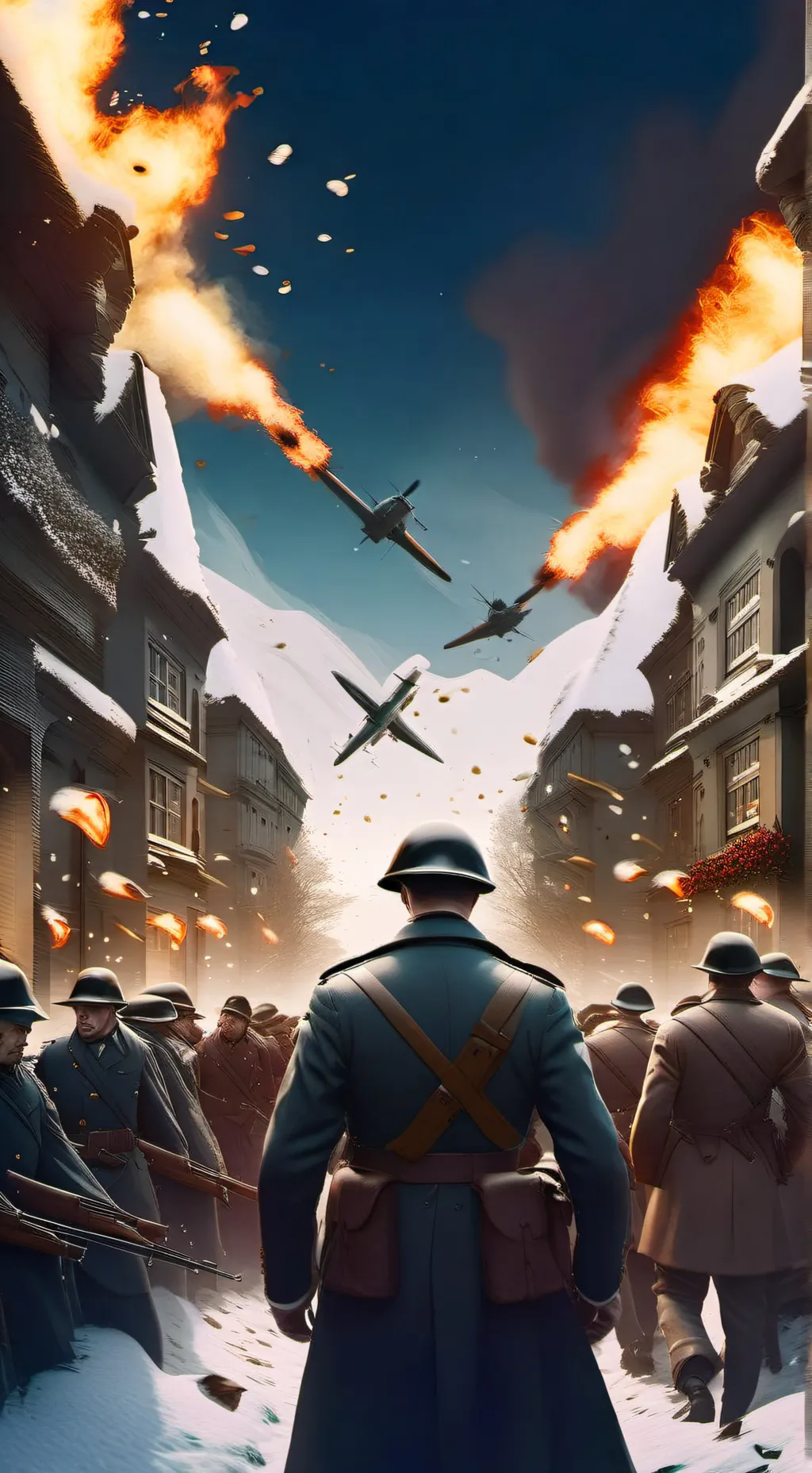 ai character: WW2 Explained 5 background