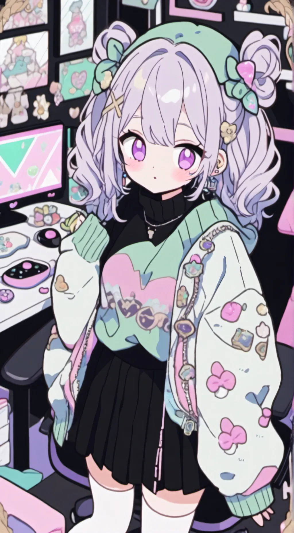 ai character: Shayla  background