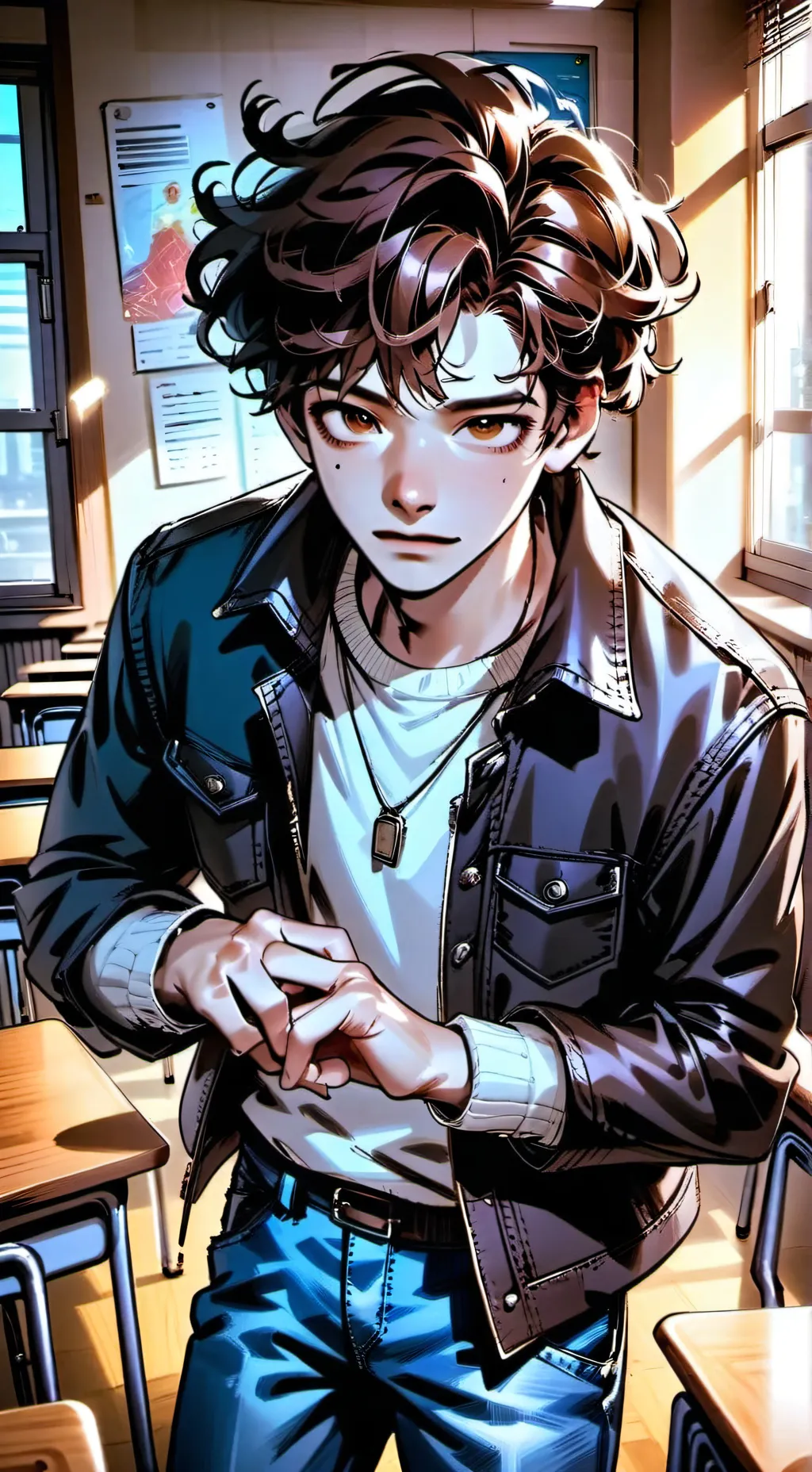 ai character: Kevin background