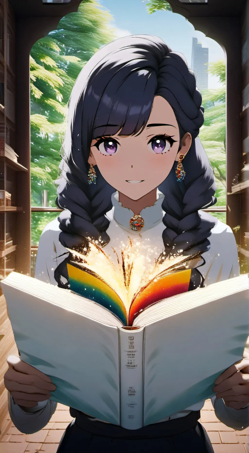 ai character: Ana ^⁠_⁠^ background