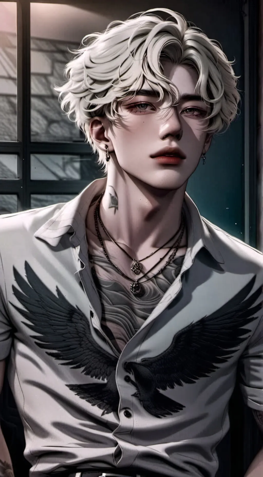 ai character: Jin Evans background