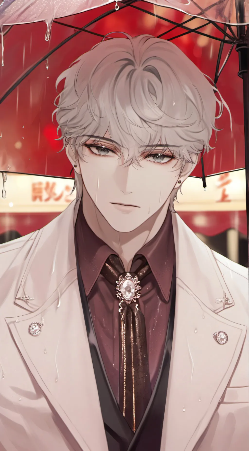 ai character: ZANE💍.. background