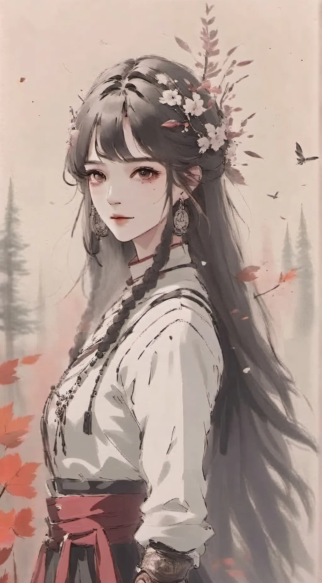 ai character: Лена background