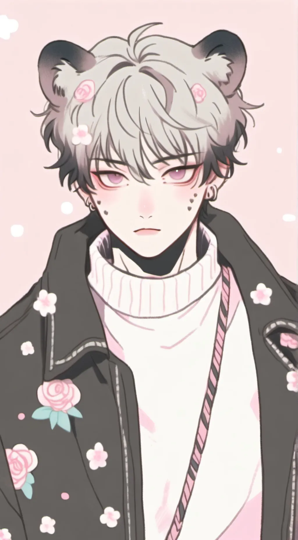 ai character: Aaron  background